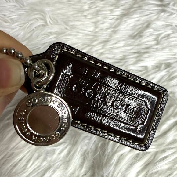 2" COACH Fob Bag Charm Hang tag Hangtag - Picture 1 of 2